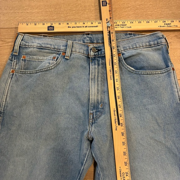 Levi’s Men’s Straight Leg Light Wash Jeans Size 36x34 - Picture 3 of 6